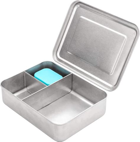 weesprout stainless steel bento box|Weesprout 18/8 Stainless Steel Bento Box .